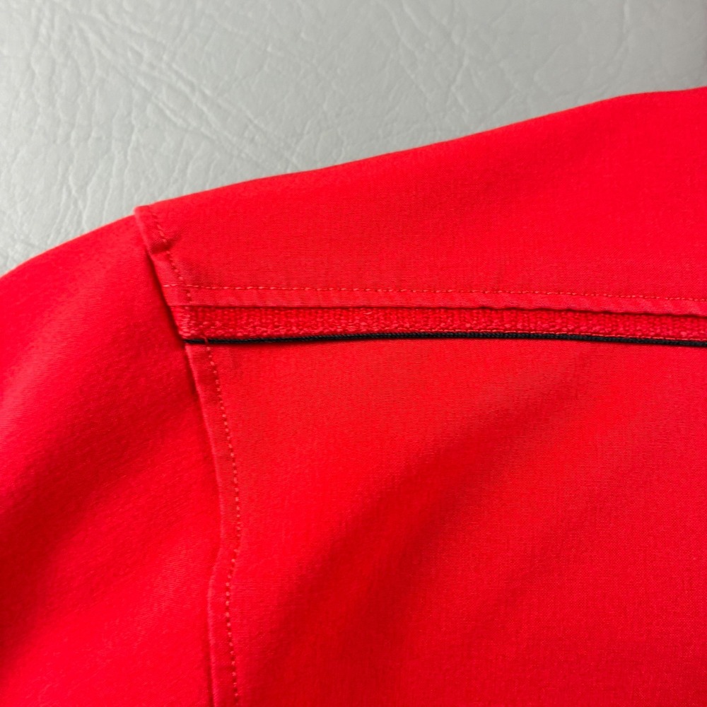 Under Armour Utah Utes Men XL Red 1/2 Zip Short Sleeve Hoodie Pullover Loose Fit - Picture 14 of 16